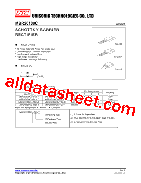 MBR20100CG-TQ2-R型号图片