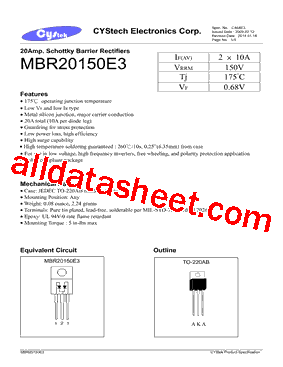MBR20150E3型号图片