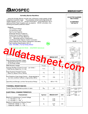 MBR20150PT型号图片