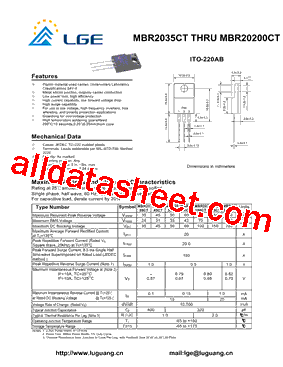 MBR2035CT型号图片