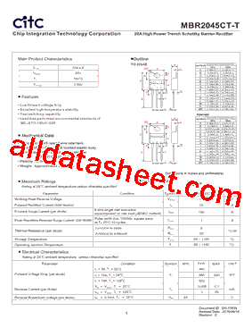 MBR2045CT-T型号图片