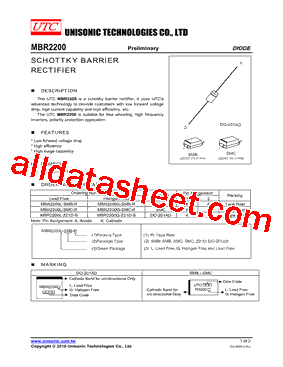 MBR2200G-SMC-R型号图片