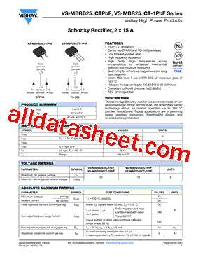 MBR2535CTP型号图片