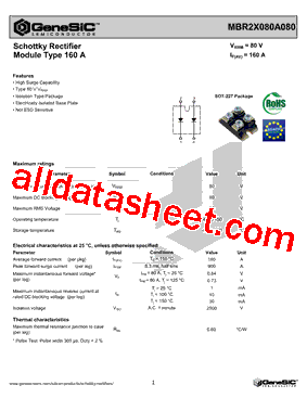 MBR2X080A080型号图片