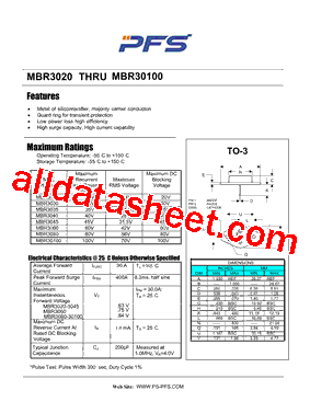 MBR30100PT型号图片