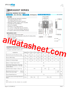 MBR3030ST型号图片