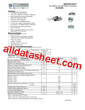 MBR30H100CT_13型号图片