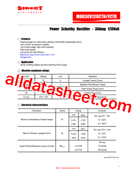 MBR30V120CTH型号图片