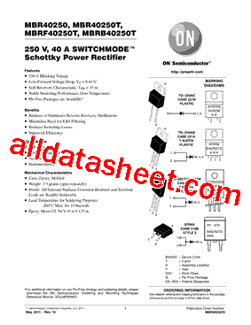 MBR40250G型号图片