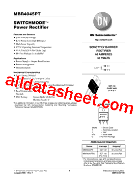 MBR4045PT型号图片