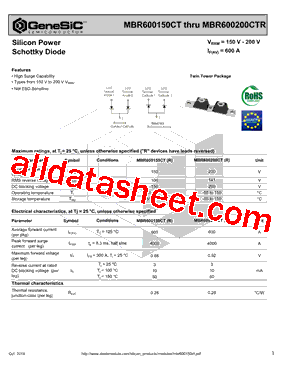 MBR600150CT_V01型号图片