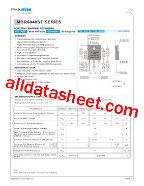 MBR6040ST型号图片