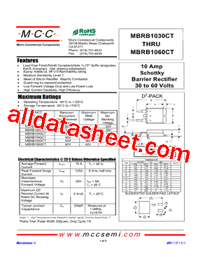 MBRB1050CT型号图片