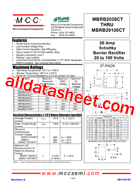 MBRB2080CT-TP型号图片