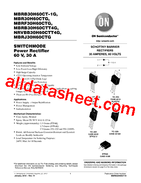 MBRB30H60CT-1G_12型号图片