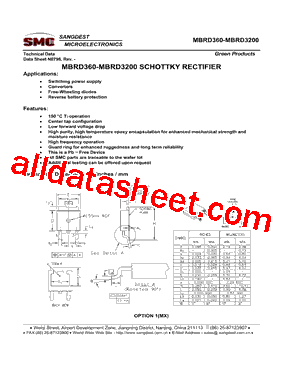 MBRD380型号图片