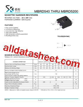 MBRD5100型号图片