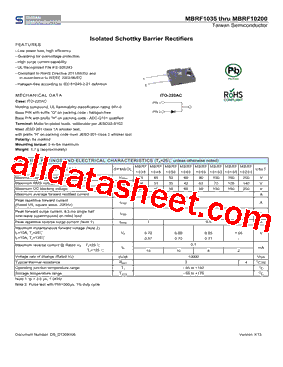 MBRF10150CT-LJ型号图片