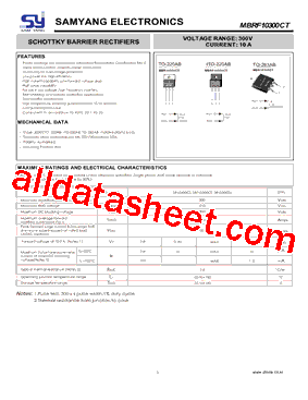 MBRF10300CT型号图片