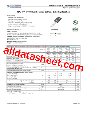 MBRF15150CT-Y型号图片