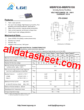 MBRF835型号图片