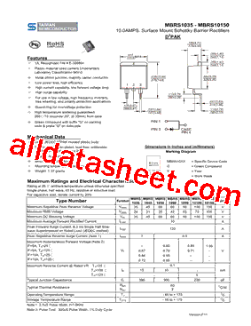 MBRS1035型号图片