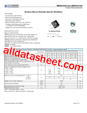 MBRS1035_14型号图片