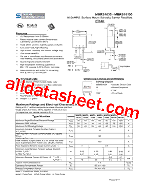 MBRS1635型号图片