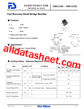 MBUS1JS型号图片