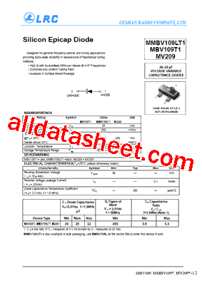 MBV109T1型号图片