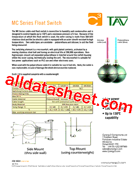 MC05AH型号图片