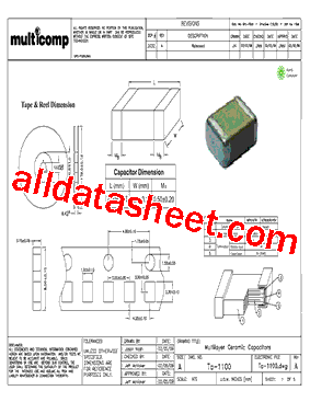 MC0805B153K101CT型号图片