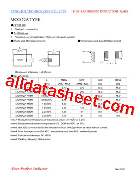 MC0872A-R56M型号图片