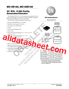 MC100E160FN型号图片