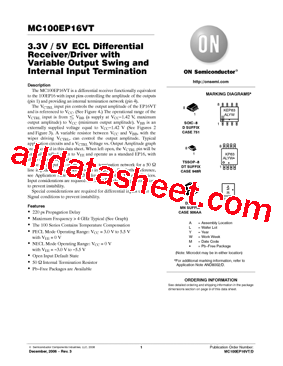 MC100EP16VTDTR2型号图片