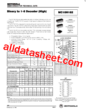 MC10H162型号图片