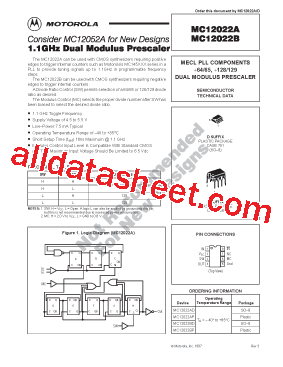 MC12022BD型号图片