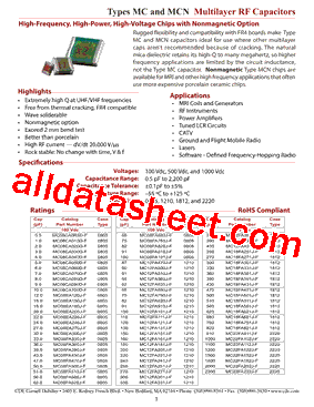 MC12FF500J-F型号图片