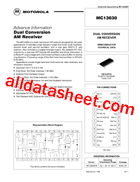 MC13030DW型号图片