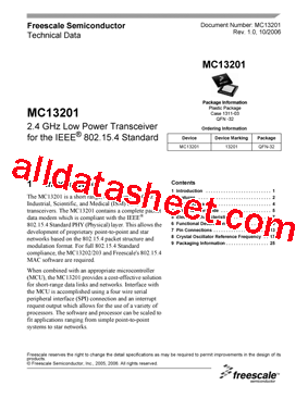 MC13201FC型号图片