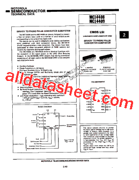 MC14408L型号图片