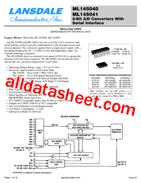 MC145041P型号图片