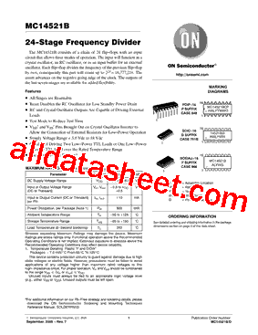MC14521BDG型号图片