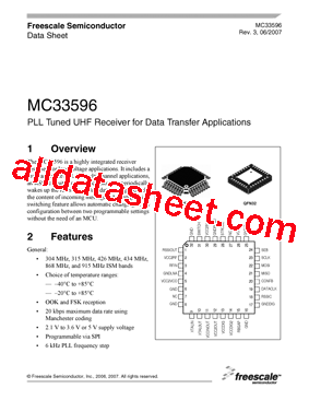 MC33596FJAE型号图片