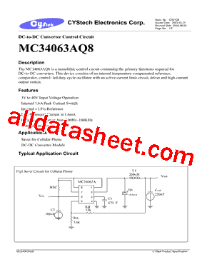 MC34063AQ8型号图片