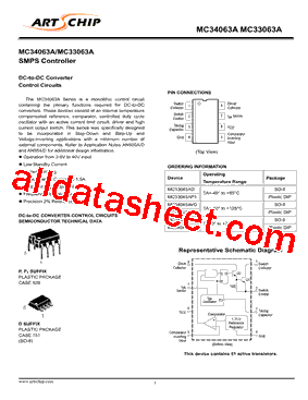 MC34063AVD型号图片