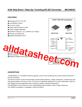 MC34063CD型号图片