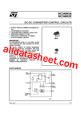 MC34063EBN型号图片