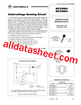 MC34064P-5G型号图片