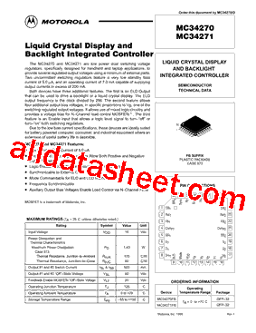 MC34270型号图片